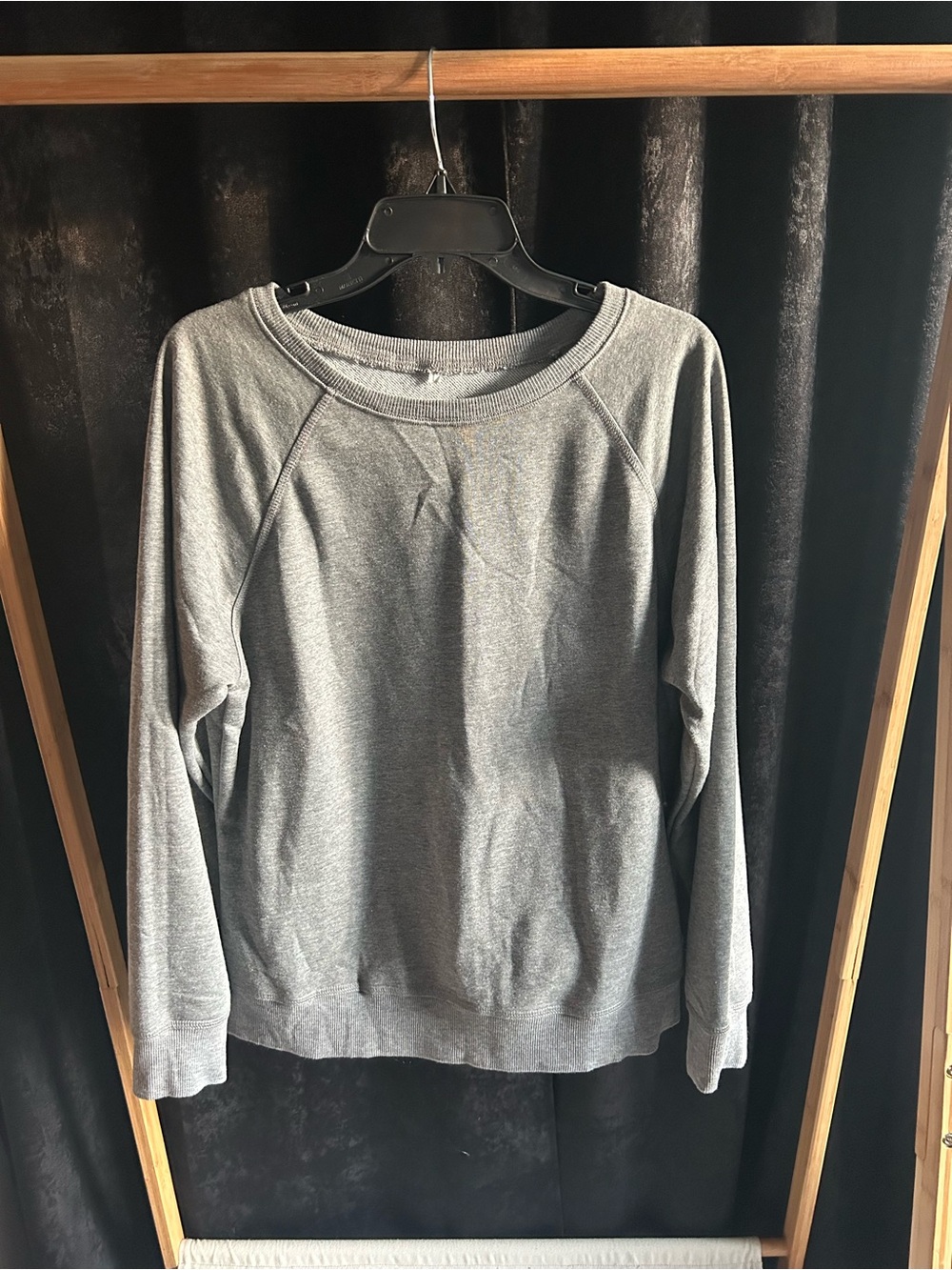 Classic Grey Crewneck Sweatshirt